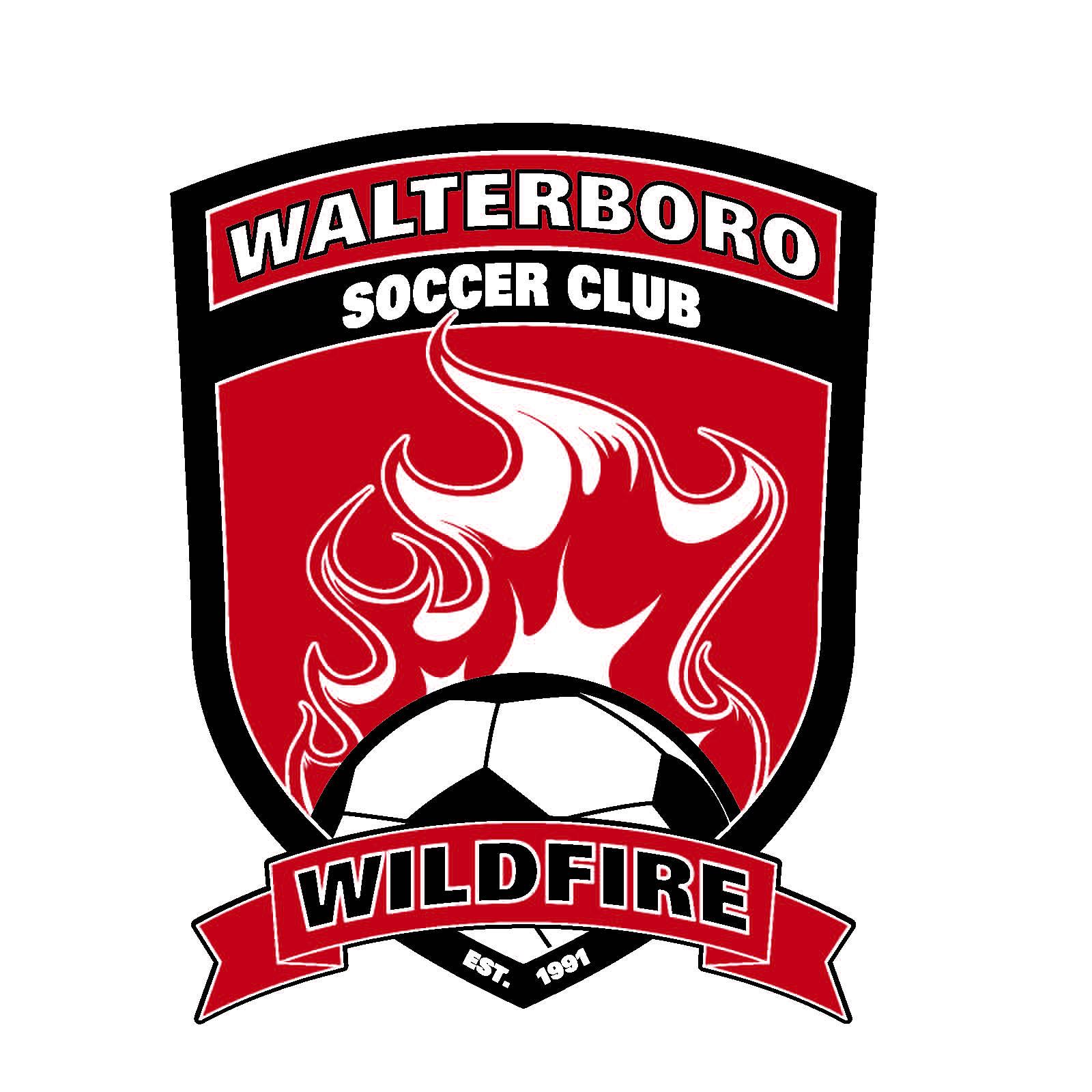 Walterboro Soccer Club Wildfire logo